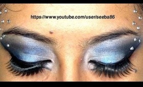 Mermaid Inspired Eyes | Indian Makeup Tutorial | Seeba86