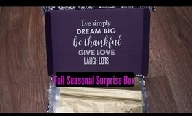 Erin Condren Fall Seasonal Surprise Box 2017