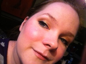 Todays Look using the UD Naked palette. And some falsies :D