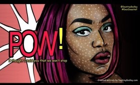 Pop Art Comic Halloween Tutorial