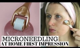 MICRONEEDLING AT HOME DEMO & REVIEW FLEXI LONDON MICRONEEDLER