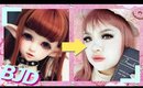 Lolita BJD FACEUP Makeup Tutorial 白塗りメイク [ロリータ] ~ BJD Faceup x Shironuri Series #4