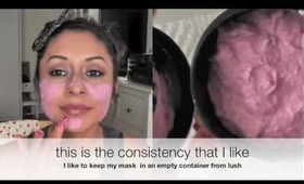 DIY Lush face mask !!! SUPER EASY !!!! AFFORDABLE !!!!