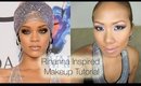 Rihanna CFDA Awards Inspired Makeup Tutorial - All Drugstore Products!