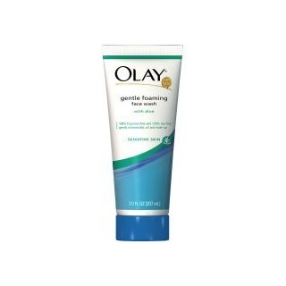 Olay Sensitive Skin Gentle Foaming Face Wash with Aloe