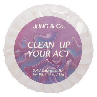 JUNO & Co. Clean Up Your Act Solid Cleansing Bar