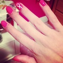 My Brest Cancer Nails!