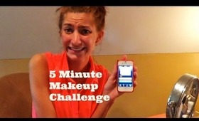 5 Minute Makeup Challenge