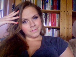 Webcam pic: Me doing homework again!