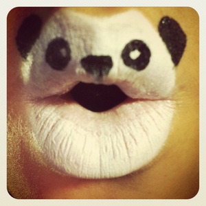 Panda goes :O 