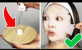 This $1 Sheet Mask TRICK Stops Oily Skin FAST!