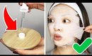 This $1 Sheet Mask TRICK Stops Oily Skin FAST!
