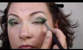 Maybelline EyeStudio Palette - Green Eye Makeup Tutorial