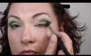 Maybelline EyeStudio Palette - Green Eye Makeup Tutorial