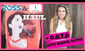 Sephora & Ross Haul + OOTD