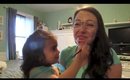 My little cousin does my makeup!