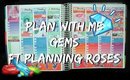 Plan With Me: Gems Ft Planning Roses