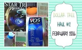 Dollar Tree Haul #2 | February  2016 | PrettyThingsRock