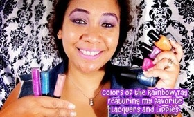 Colors of the Rainbow Tag - Special Edition: Lacquers and Lippies Collab