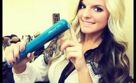 HOW I: Curl My Hair With a Flat Iron