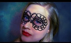 Filligree Masquerade Mask | Makeup Tutorial