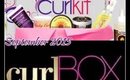 Curlkit vs Curlbox September 2015 plus GIVEAWAY!