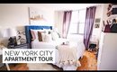 NEW YORK CITY APARTMENT TOUR | Bedroom & Bathroom