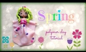 4 Seasons - Spring - Polymer  Clay Tutorial ❀ Doll Chibi