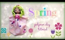 4 Seasons - Spring - Polymer  Clay Tutorial ❀ Doll Chibi