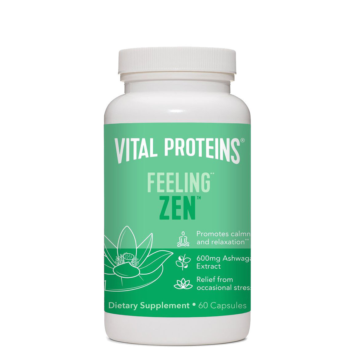 Vital Proteins Feeling Zen Capsules alternative view 1 - product swatch.