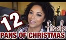12 PANS OF CHRISTMAS FINALE ! | SOME OF THESE WILL NEVER BE IN MY STASH AGAIN! | Project Pan 2017