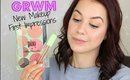 GRWM: Testing New Makeup & Honest First Impressions