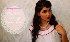 Penteado  Pin Up: fácil e rápido!