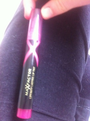 It's by max factor I've got it in the colour red plum :)