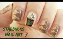 Starbucks Nail Art! [Frappuccino]