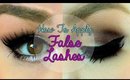 How To Apply False Lashes