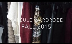My Fall Capsule Wardrobe | 2015