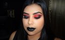 Queen of Hearts Goth Inspired Makeup Tutorial