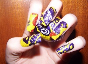 This nail art was last Easters design :) really loved this design. 