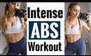 Intense ABS Workout Routine| Flat Stomach Workout