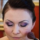 Purple haze eye make up