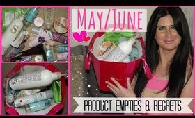Product Empties & Products I Regret Buying | May/June