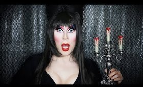 ELVIRA MISTRESS OF THE DARK | Queen of the Comedy Macabre Impersonation by Mathias4Makeup