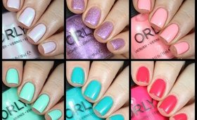 Orly Melrose Collection Live Swatch + Review!