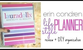 Erin Condren Lifestyle Planner: My DIY Planner Organization + Review