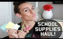 School Supplies HAUL & What I Carry in My Backpack