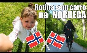 MINHA ROTINA NA NORUEGA (sem carro)