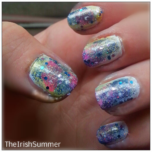 Galaxy Nails | Stephanie K.'s (theirishsummer) Photo | Beautylish