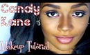 Christmas Makeup Tutorial: Candy Cane Inspired