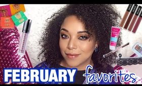 FEBRUARY FAVORITES 2018 w/ FLOPS + IPSY GIVEAWAY | Natural Hair Skincare Makeup | MelissaQ